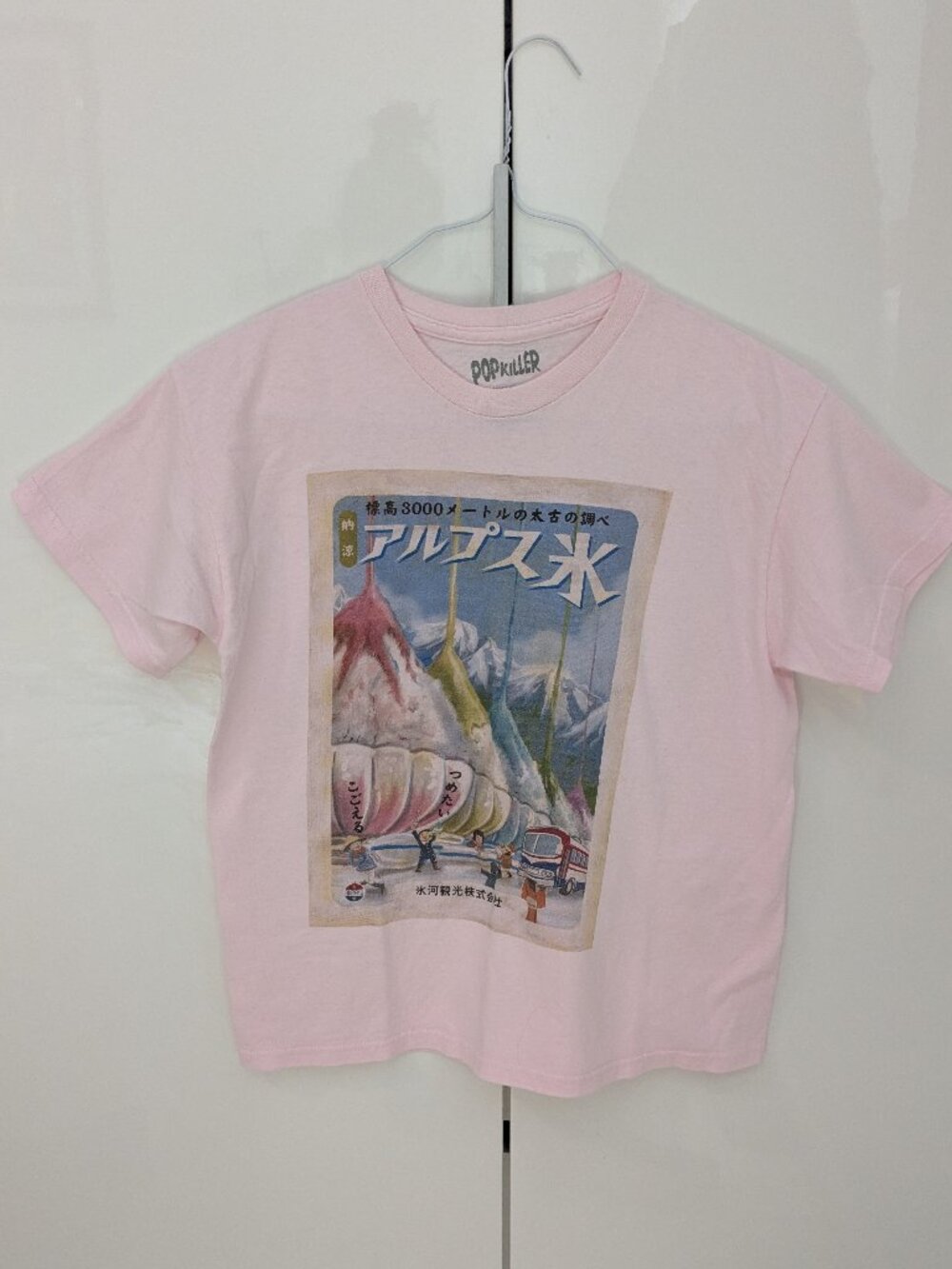 Popkiller Artist Series Anraku Alps Shaved Ice Pink T
